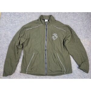 USMC Marine Corps Running Jacket Olive Drab SND Manufacturing Small Short SPE1C1
